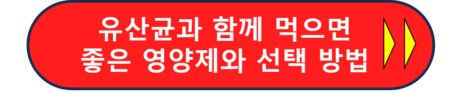 유산균과 함께 먹으면 좋은 영양제 링크